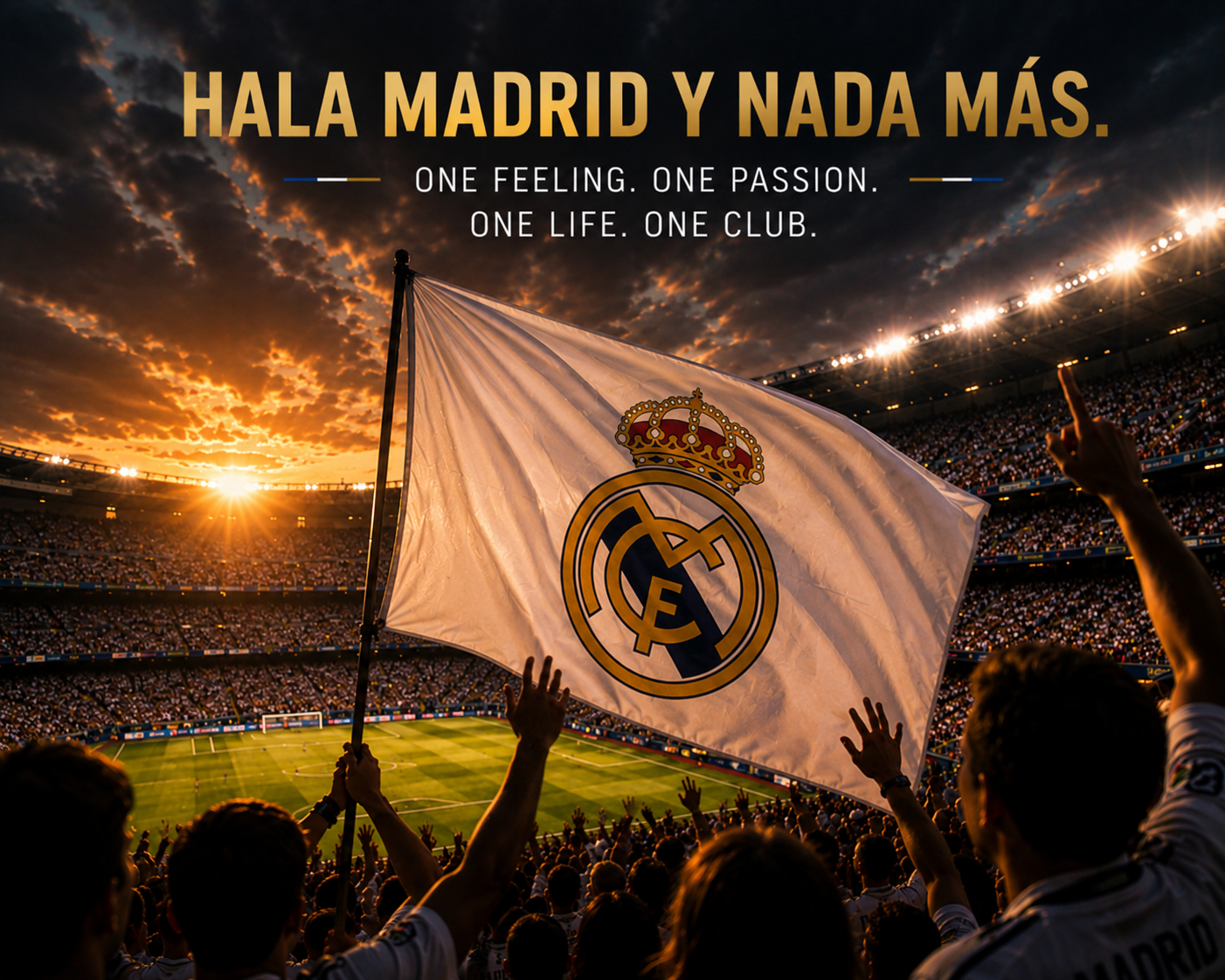 Real Madrid RM Logo 3D Metal Sticker with Adhesive Backing - Mobile Phone, Car, Laptop or Wall decor